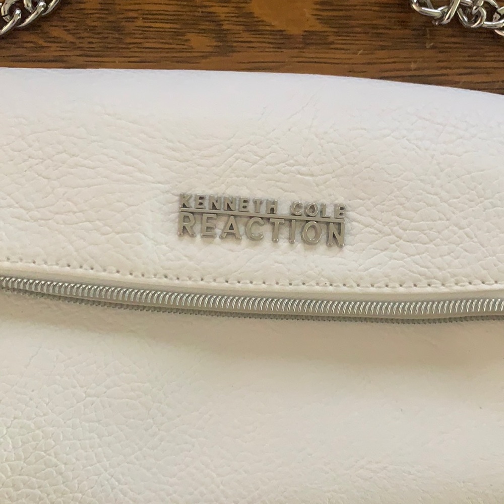 Kenneth Cole reaction white summer purse